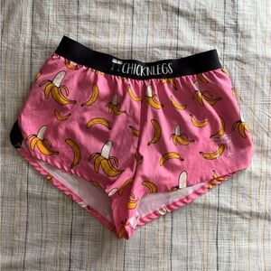 Men’s ChicknLegs Pink Banana Print Shorts